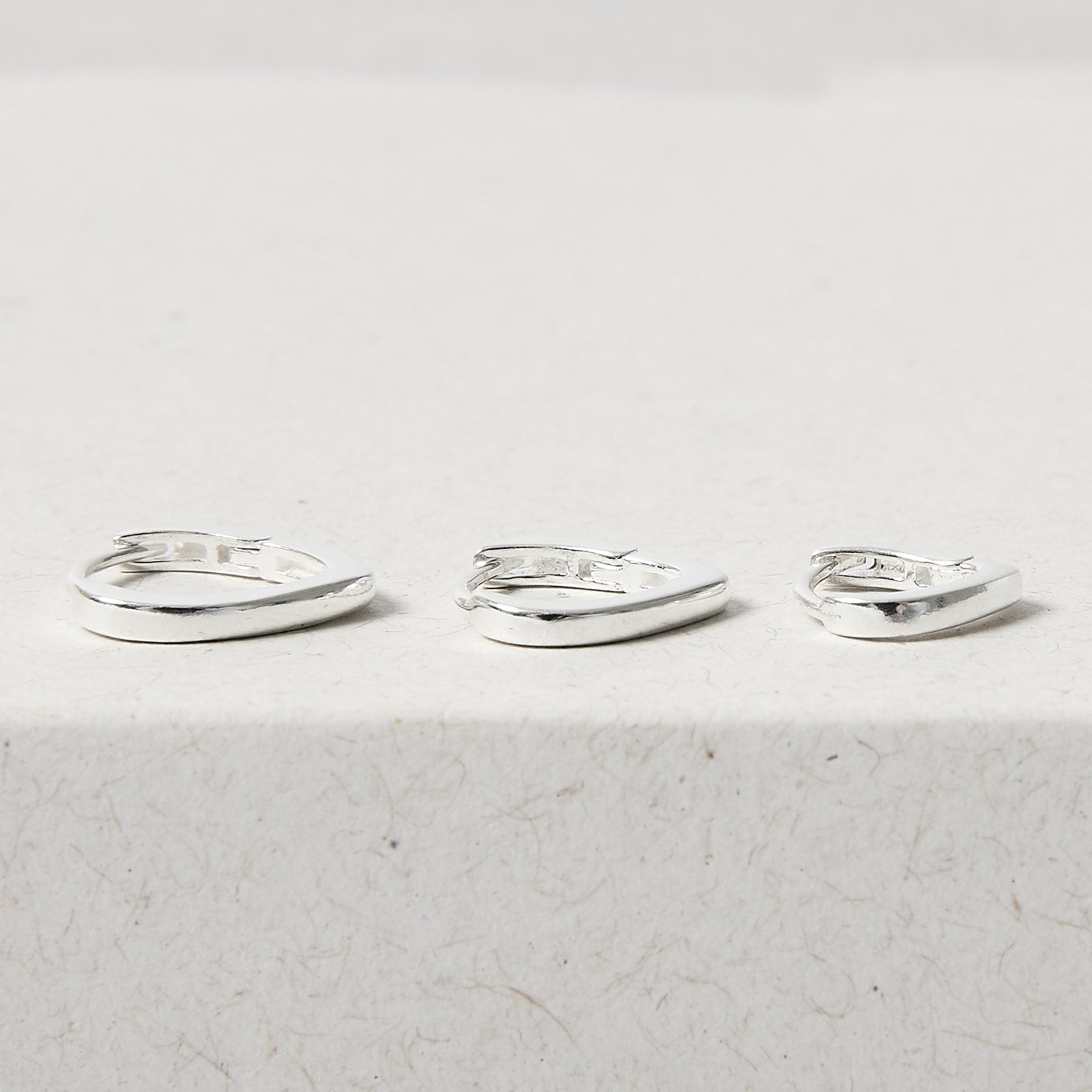 Trio argolas click gota 9, 12 e 13mm