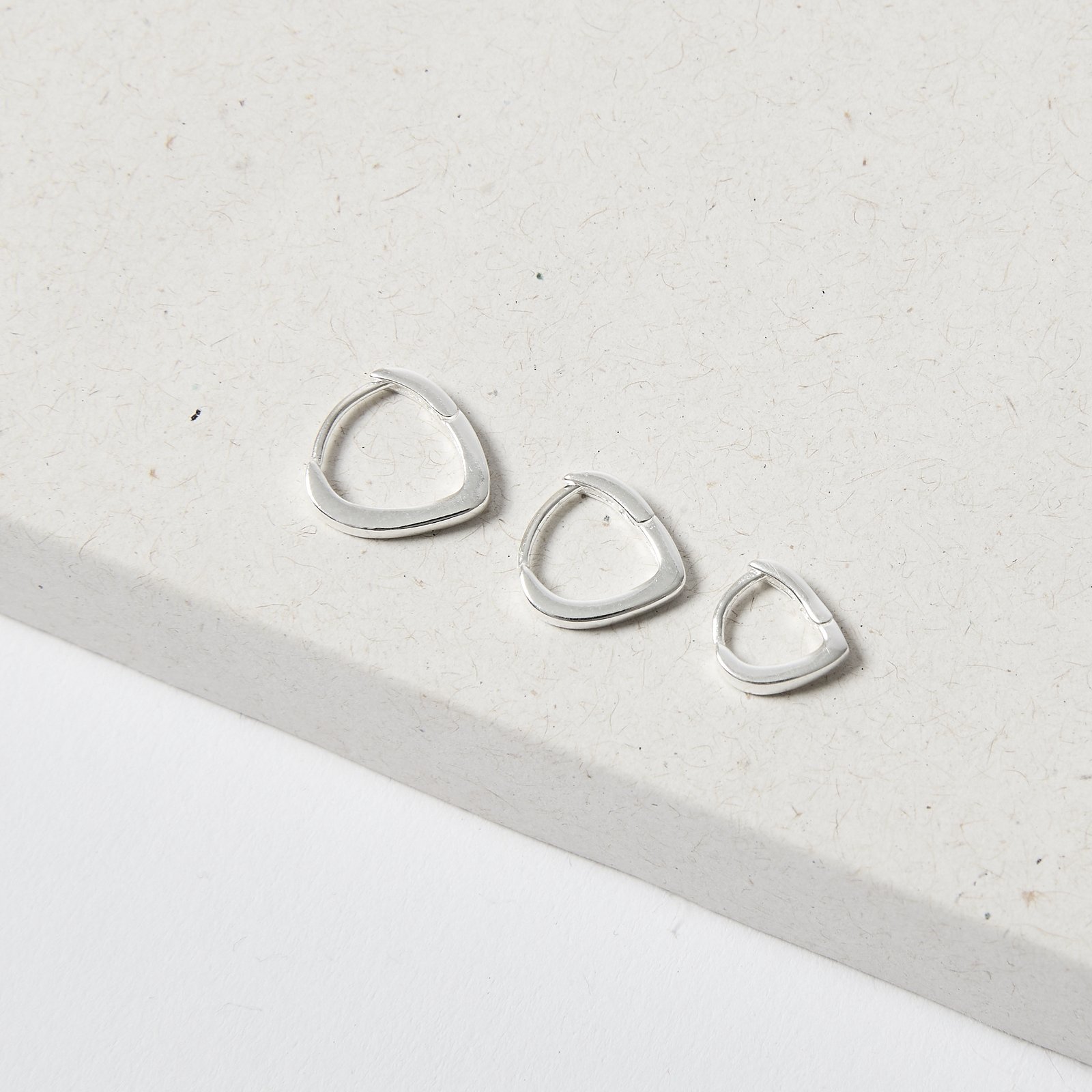 Trio argolas click gota 9, 12 e 13mm