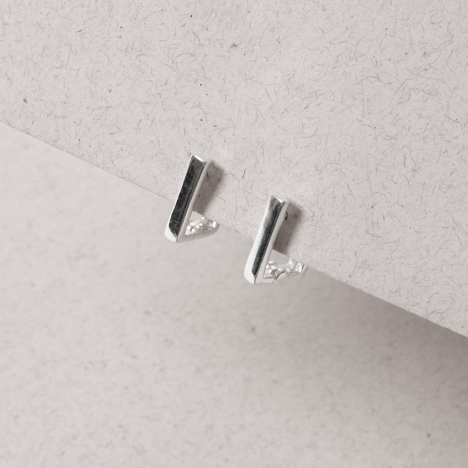 Argola click quadrada 11mm lisa
