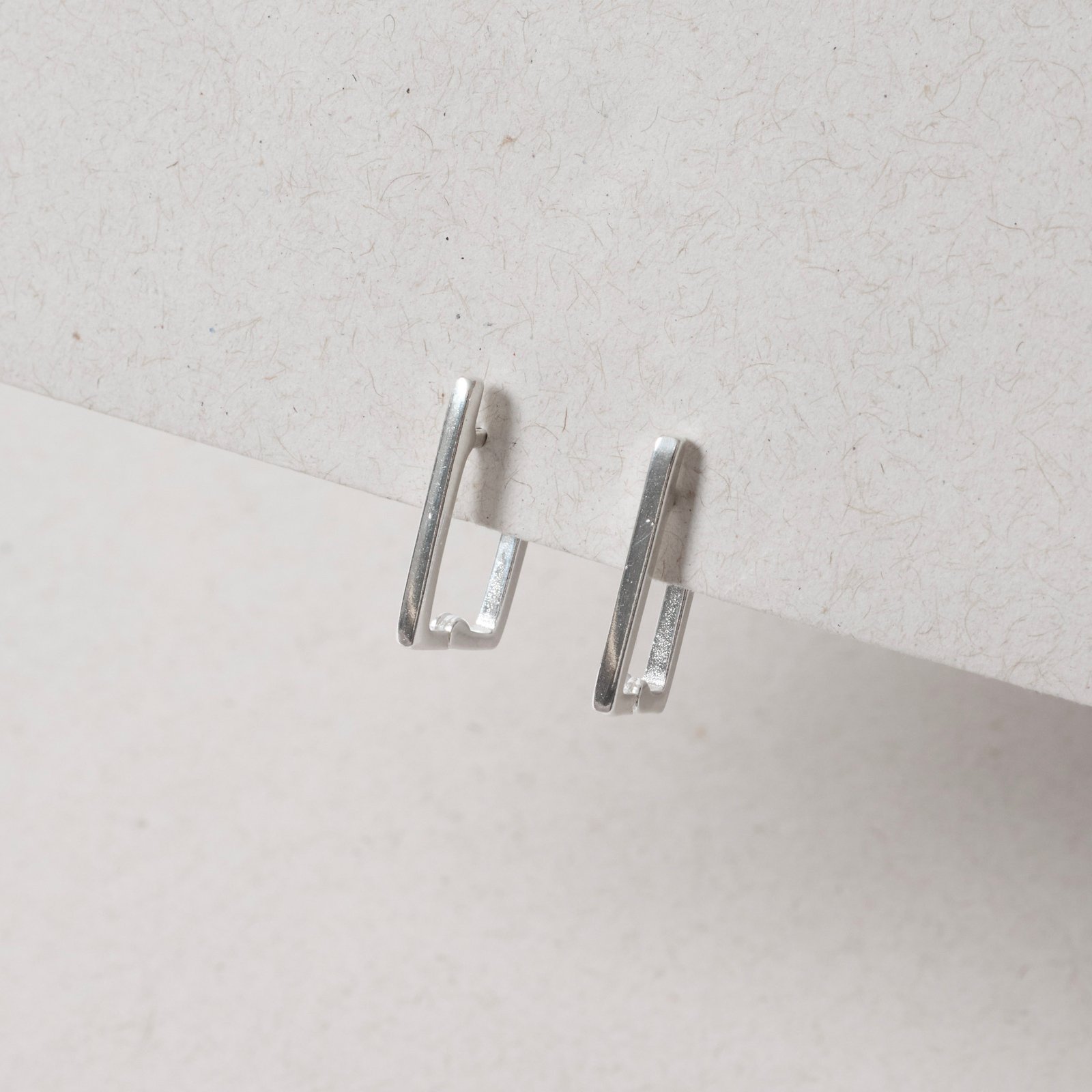 Argola click retangular 15mm 