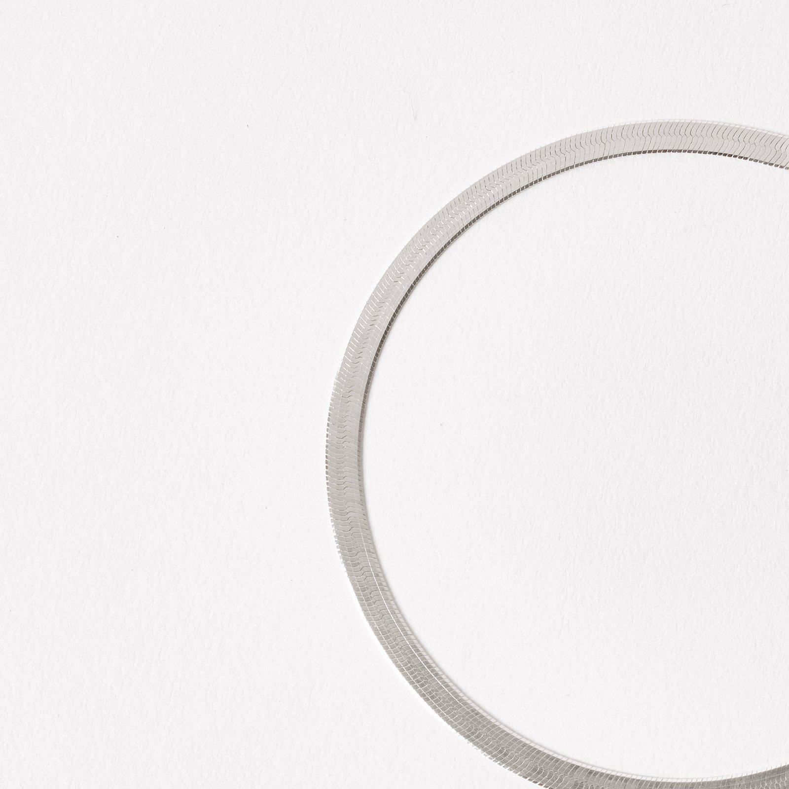 Pulseira corrente fita laminada 4.3 19,5cm