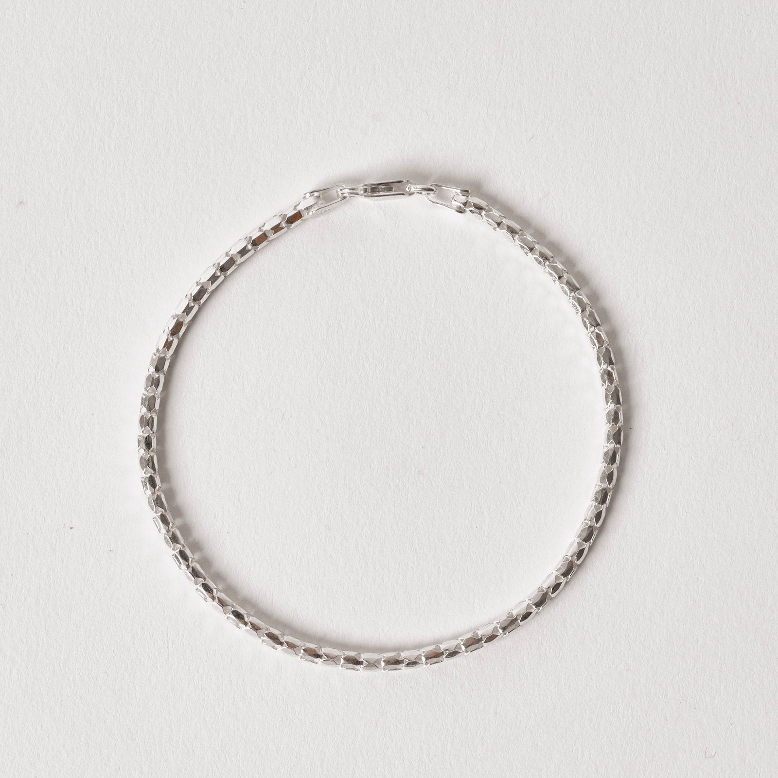 Pulseira corrente pipoca korean 2.3 19cm