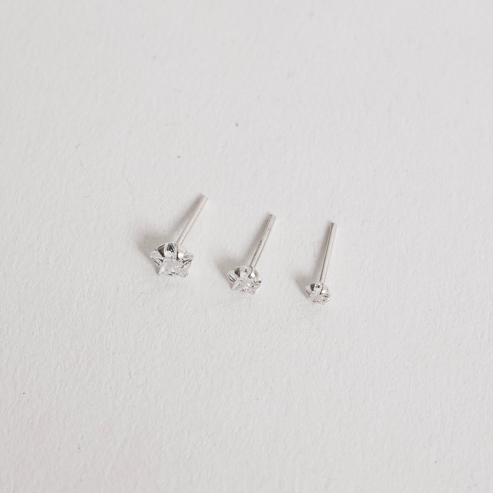 Trio zircônias estrela 3, 4 e 5mm