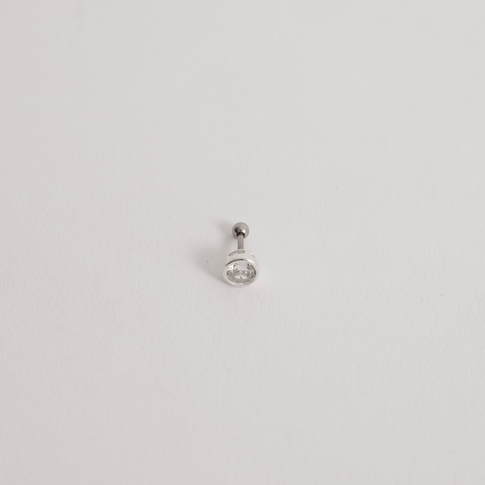 Piercing haste zircônia 5mm