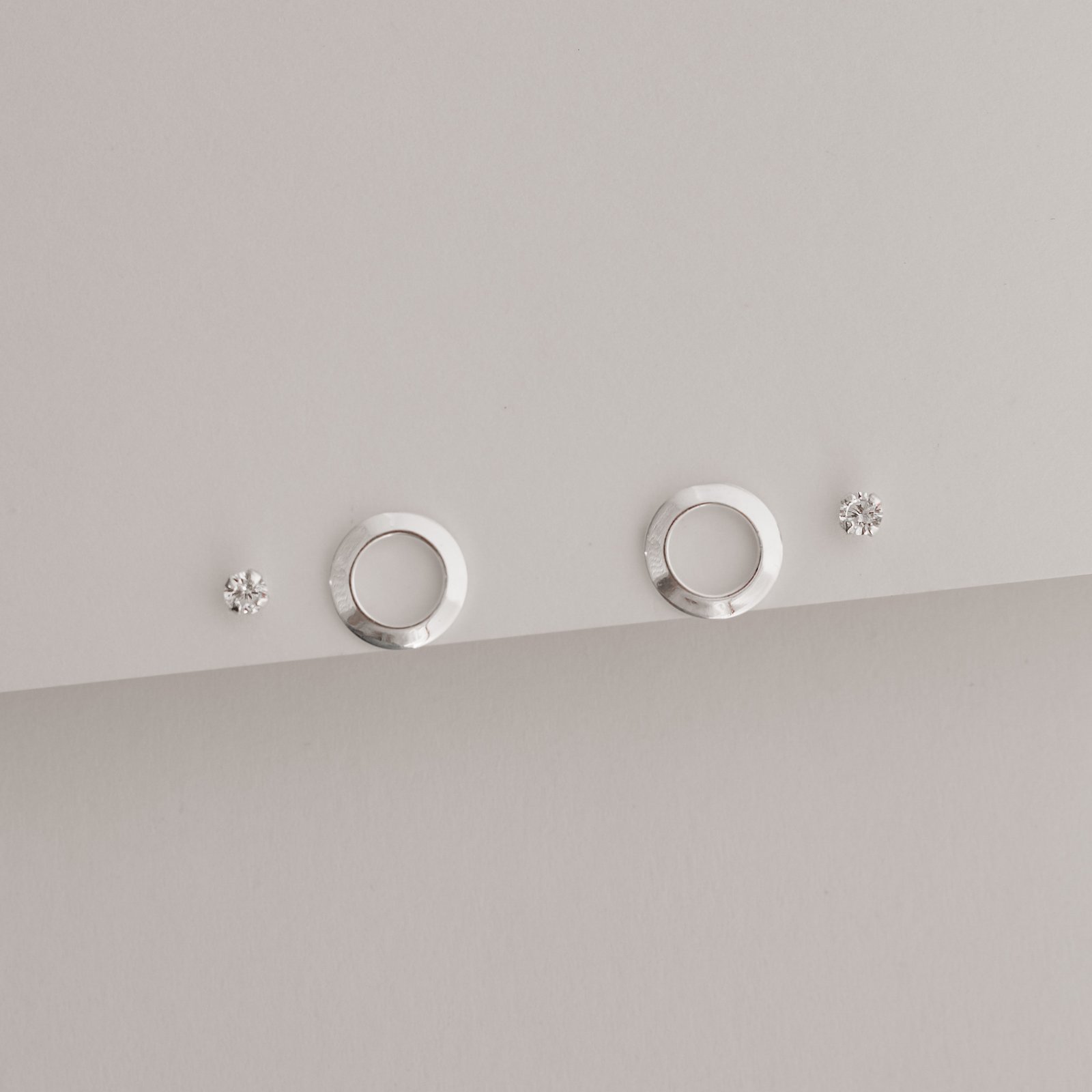 Dupla zircônia 3mm e círculo vazado 10mm