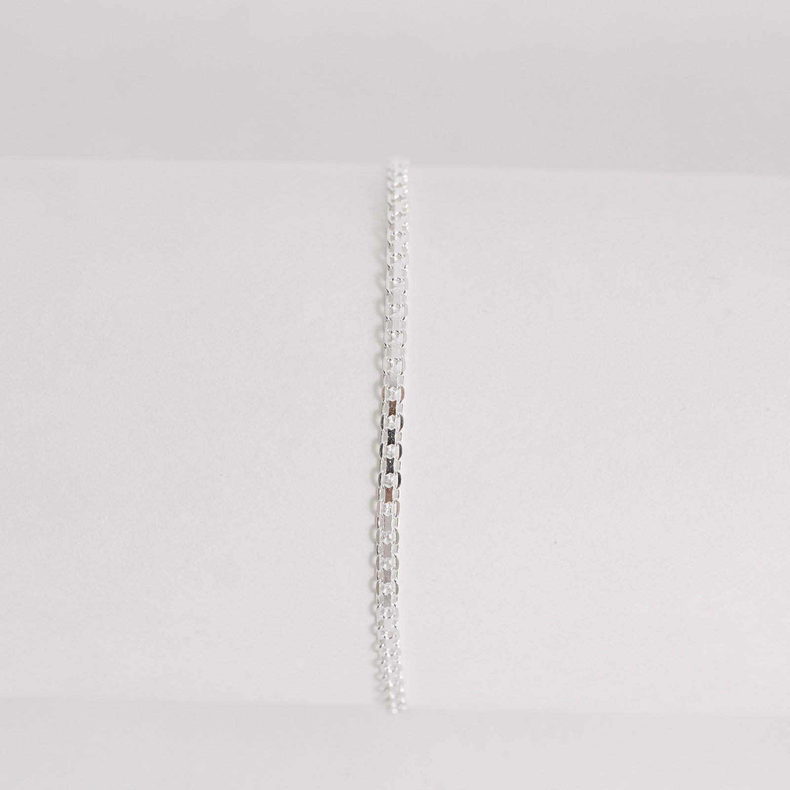 Pulseira corrente esteira 2.4 19cm