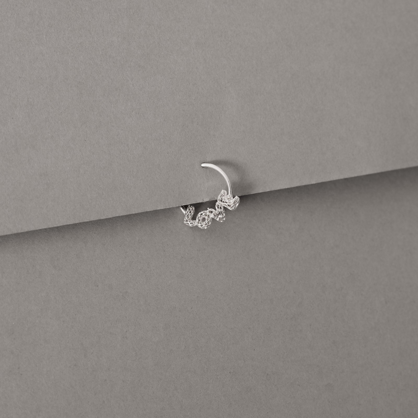Piercing argola 11mm escrito love 3D