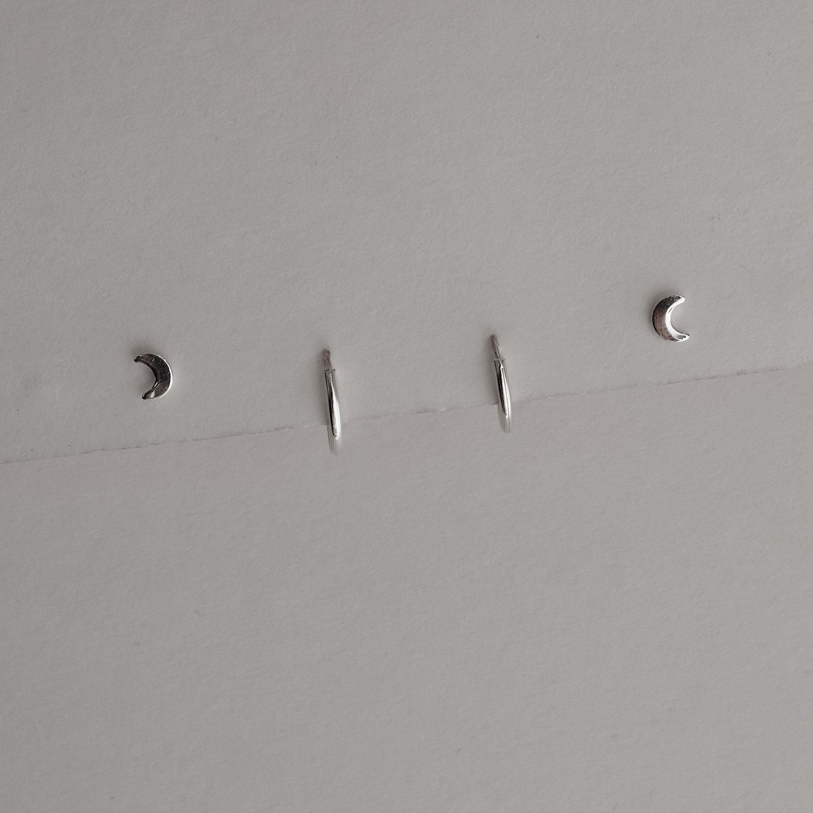 Dupla lua 4mm e argola 10mm