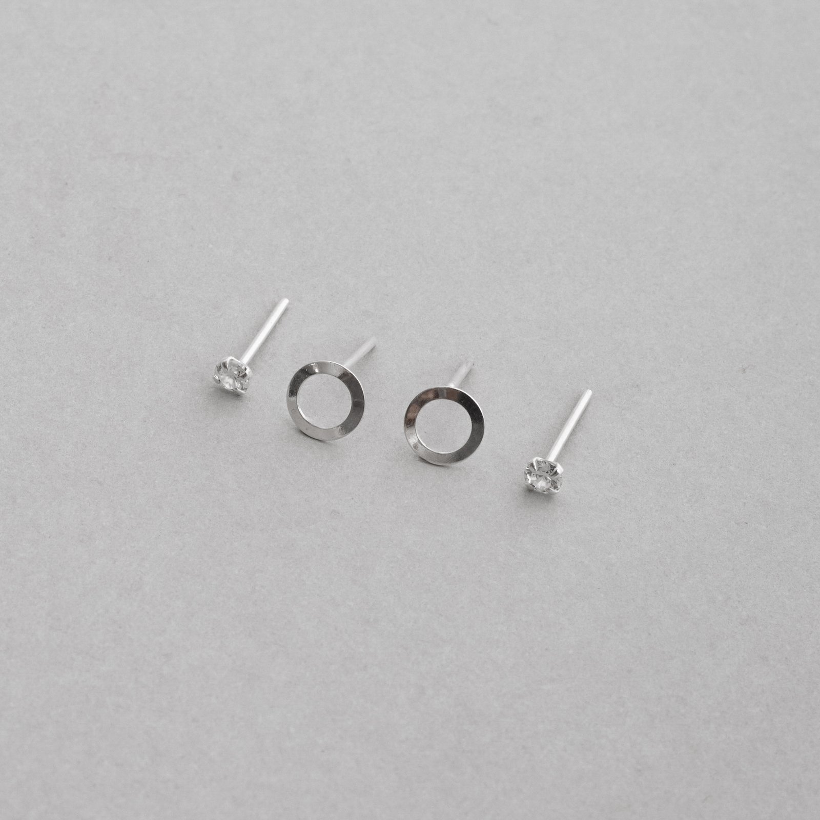 Dupla zircônia 3mm e círculo vazado 6mm