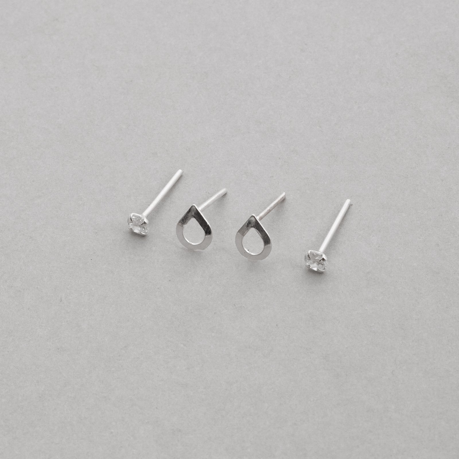 Dupla zircônia 3mm e gota vazada 6mm