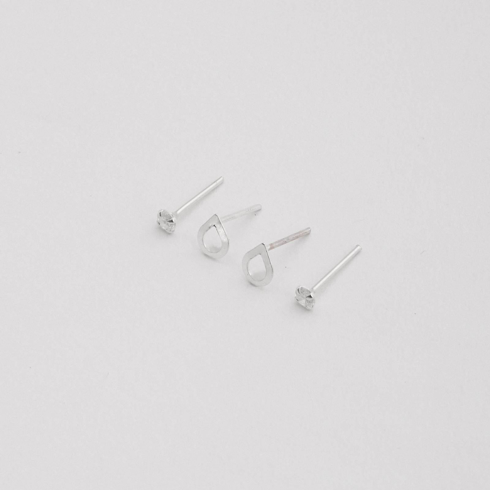 Dupla zircônia 3mm e gota vazada 6mm