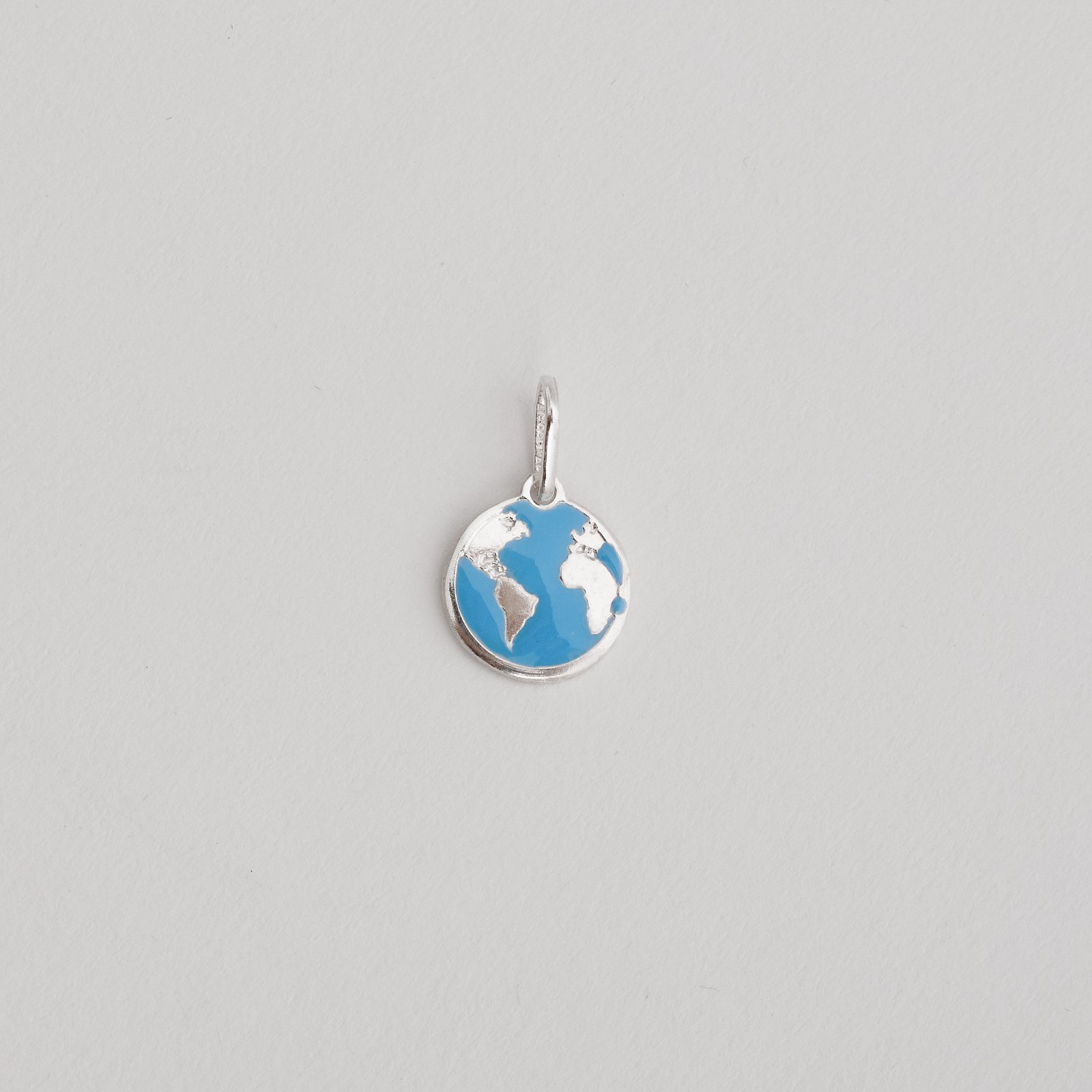 Pingente planeta Terra 12mm resina