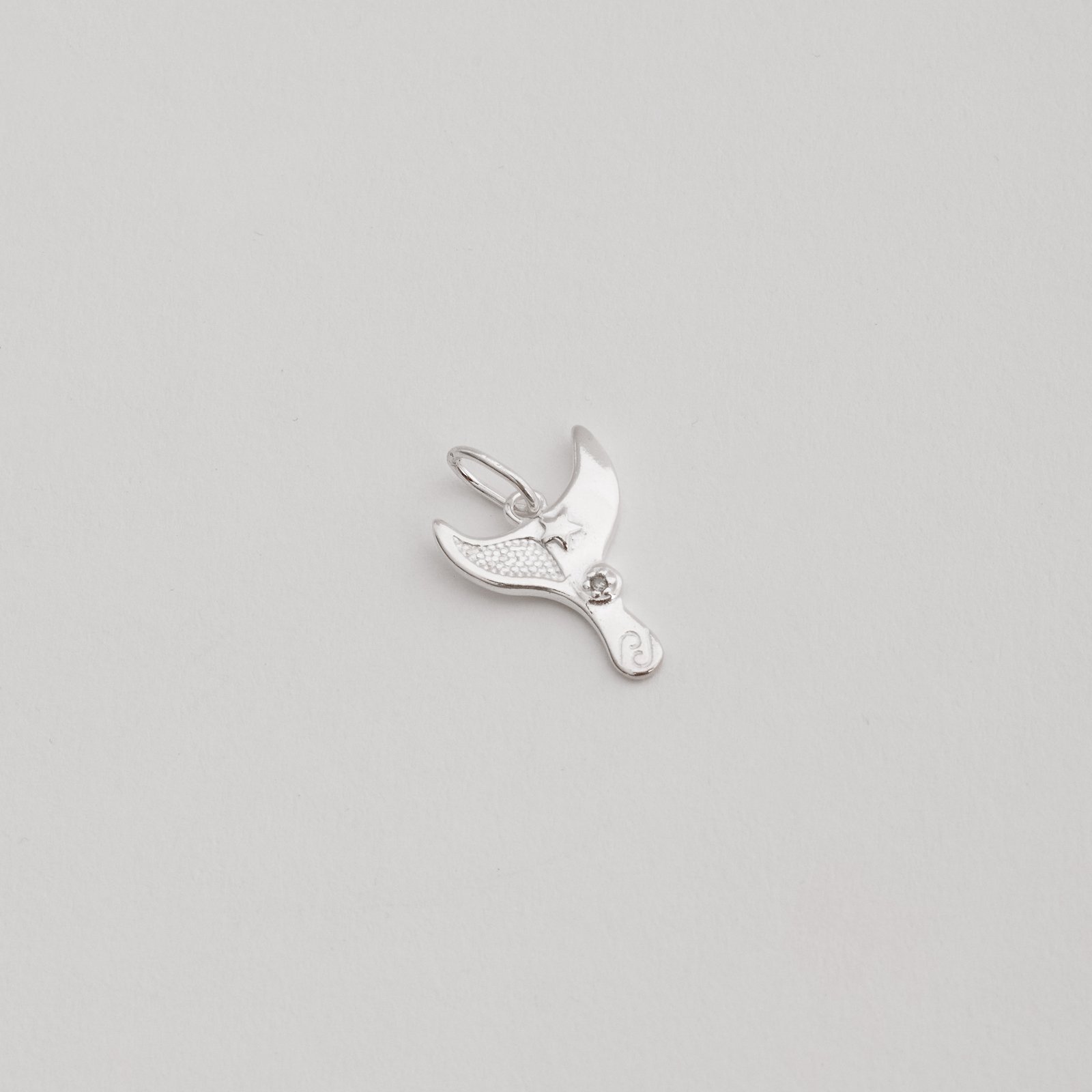 Pingente sereia desenhada 17mm