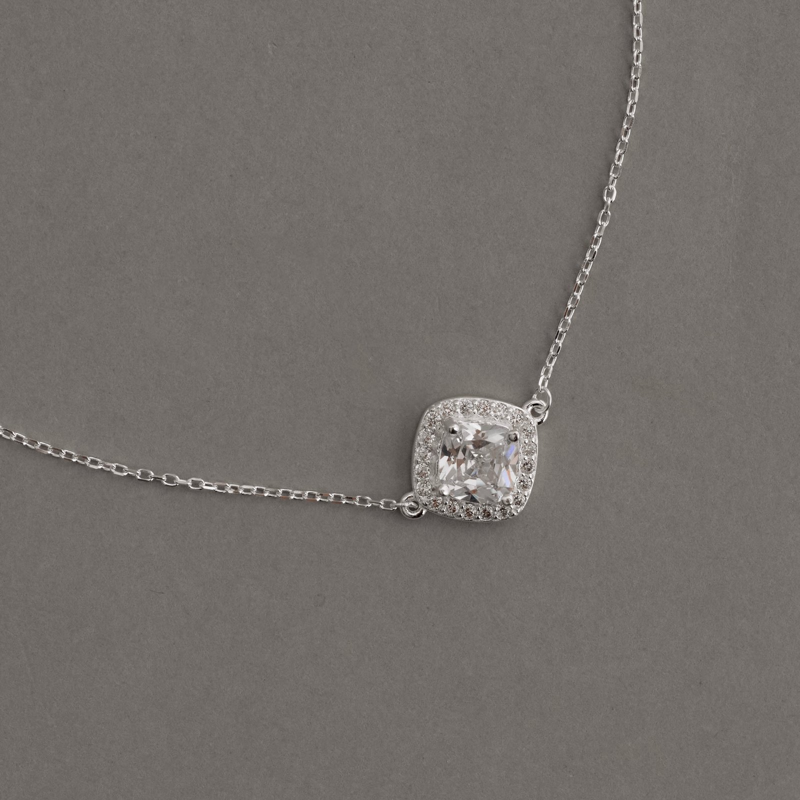 Pulseira entremeio zircônia losango com cravejado 12mm 16+4cm