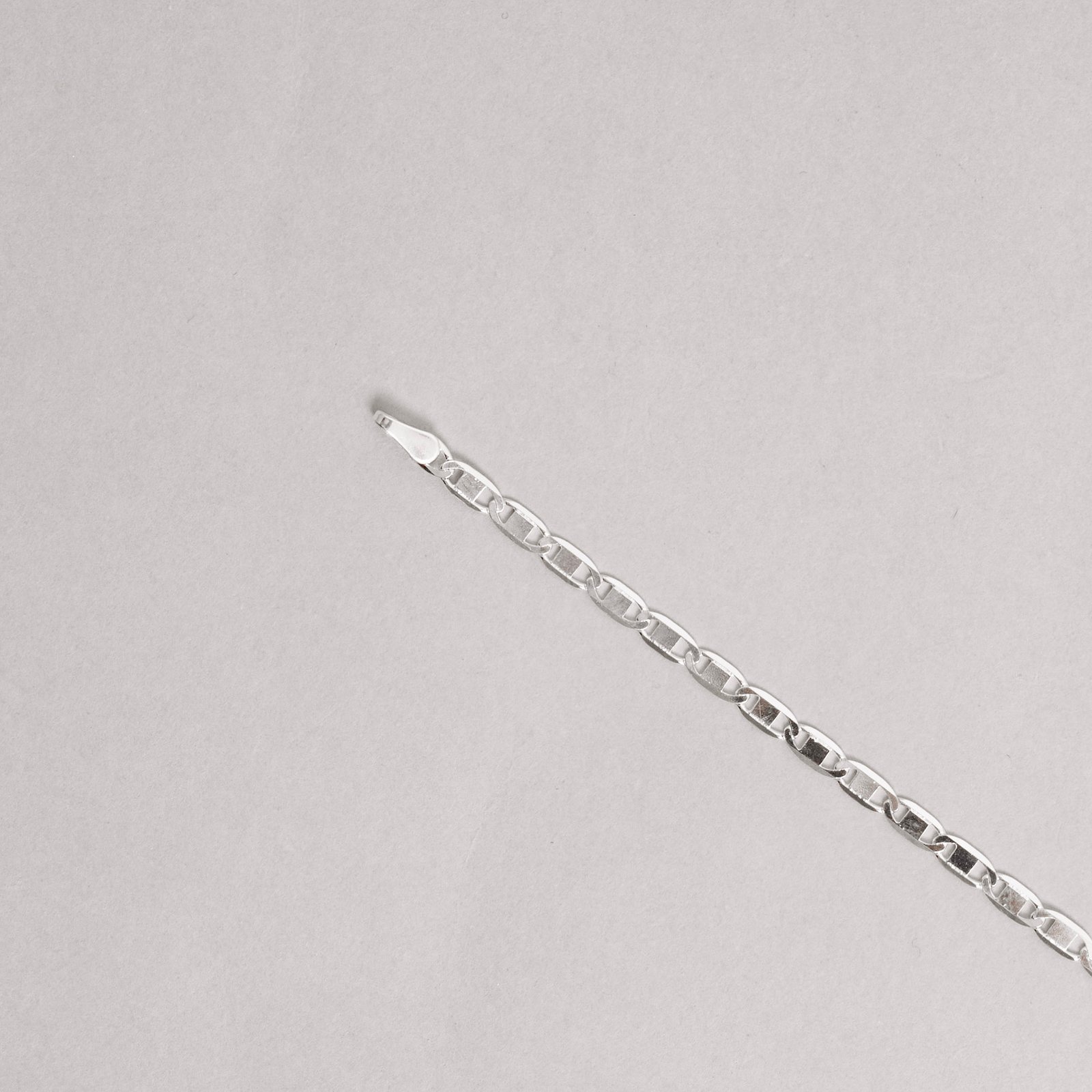 Pulseira corrente piastrine 2.6 21cm