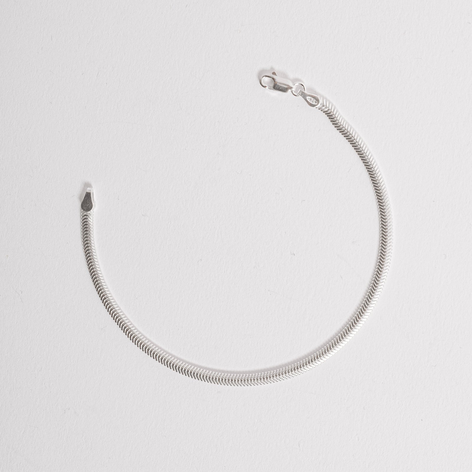 Pulseira corrente lacraia 3.3 19cm