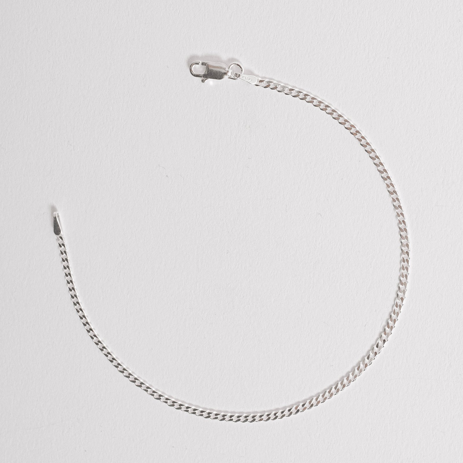 Pulseira corrente grumet 2.2 21cm