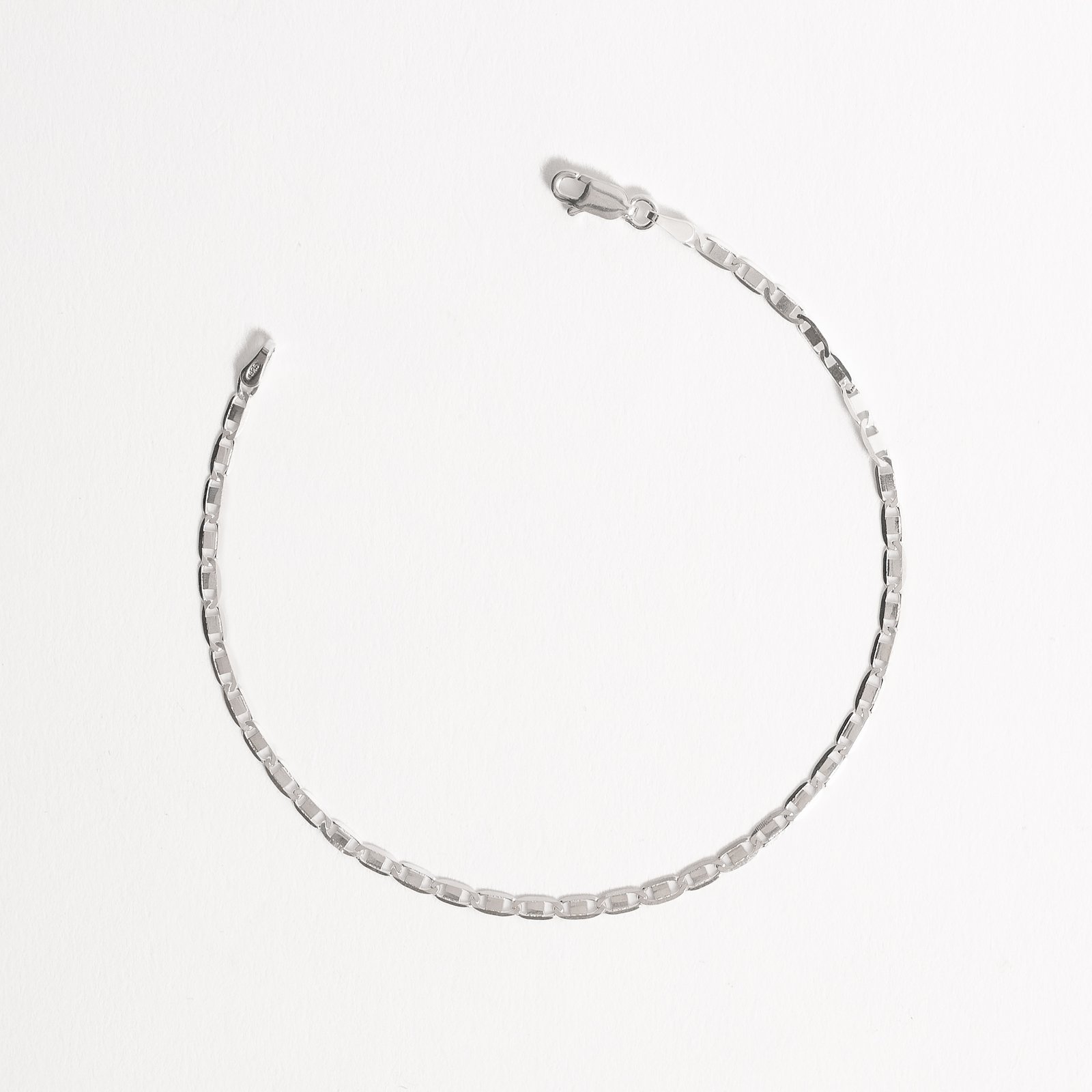 Pulseira corrente piastrine 2.6 21cm
