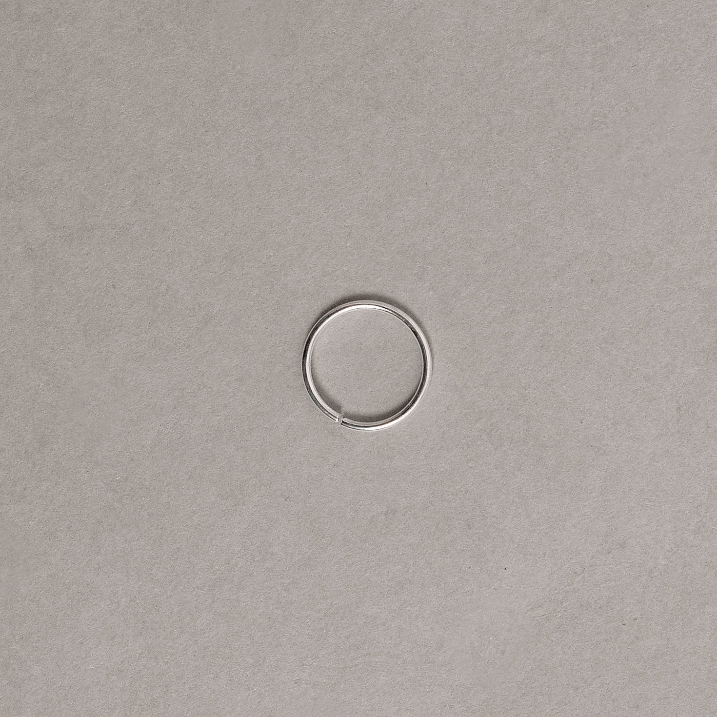 Piercing nariz argola 8mm