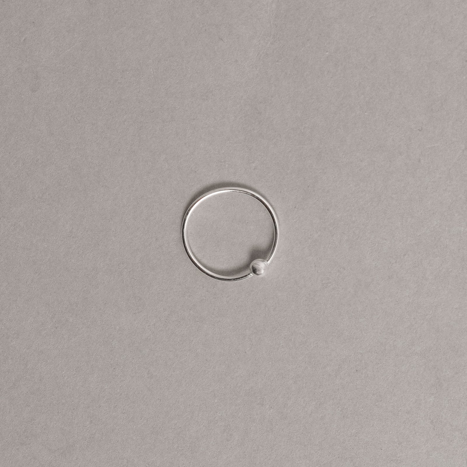 Piercing nariz argola com bola 10mm