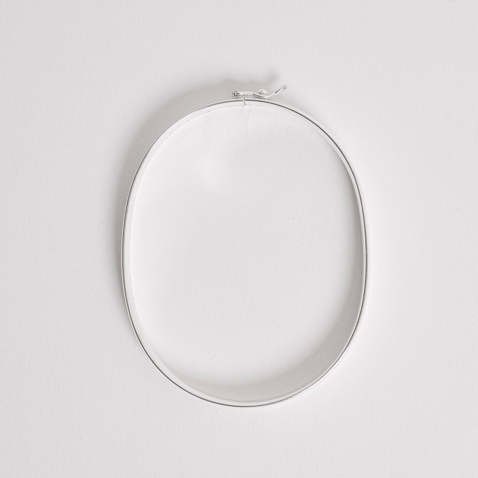 Bracelete largo 6mm fio meia cana