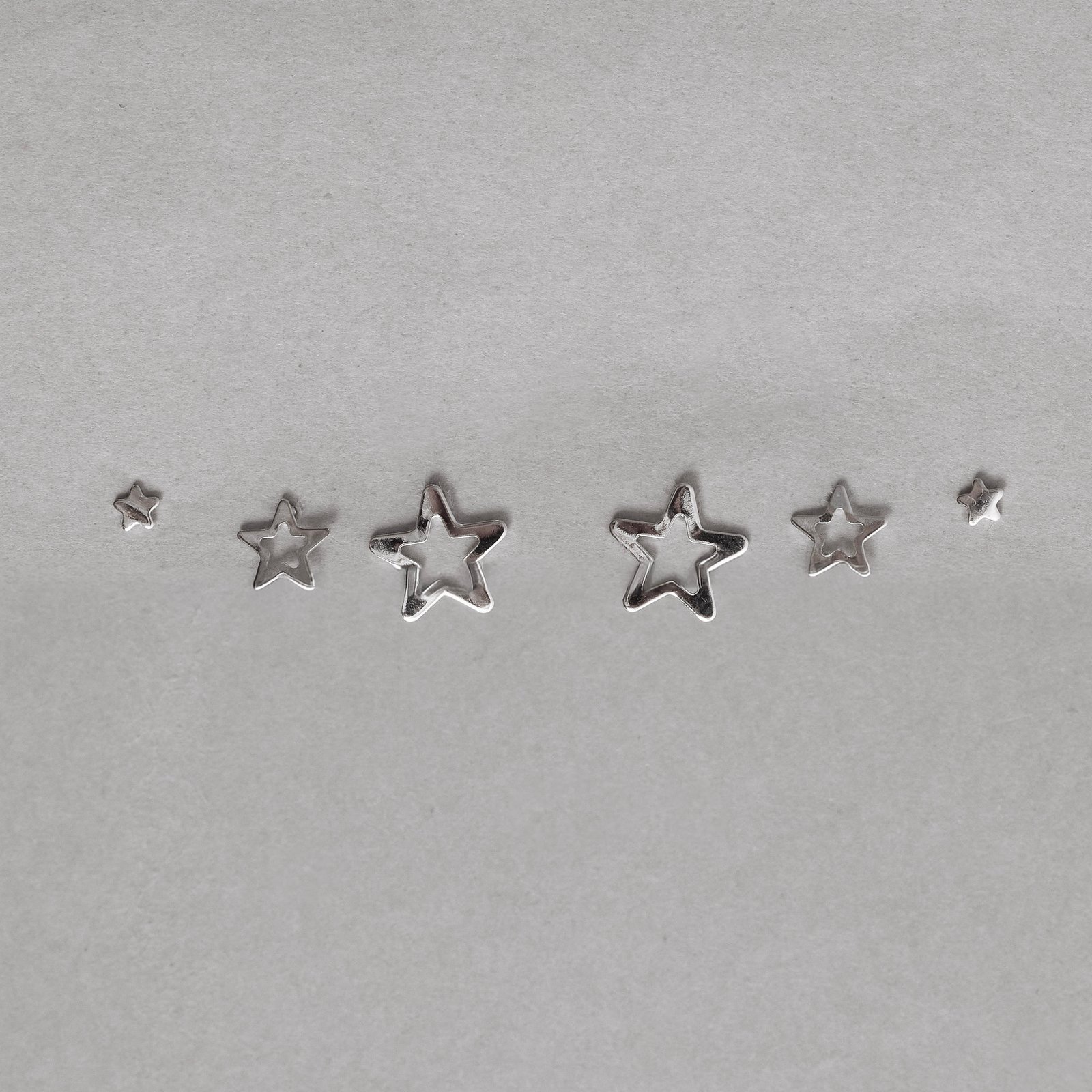 Trio estrela cheia e vazadas