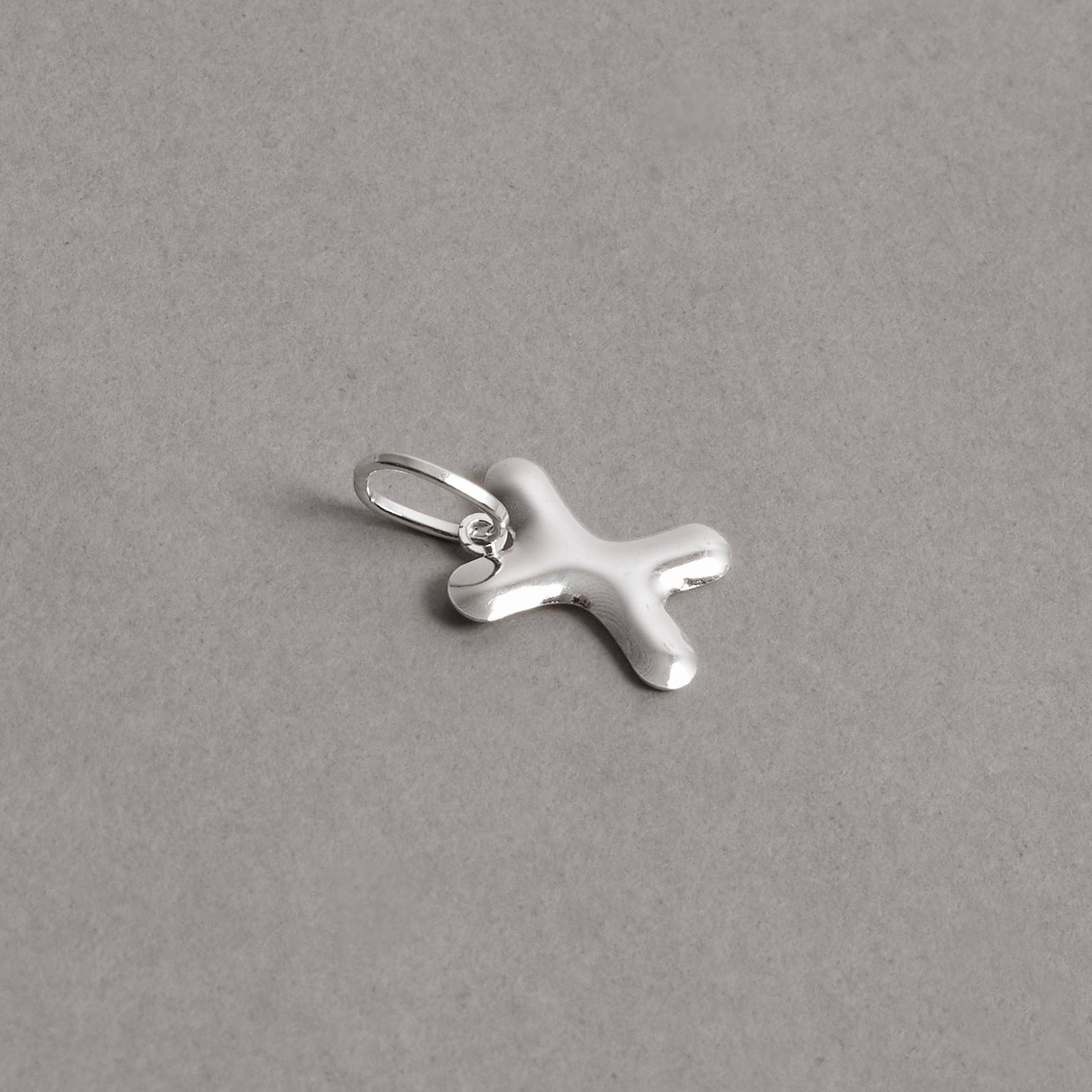 Pingente letra X 15mm