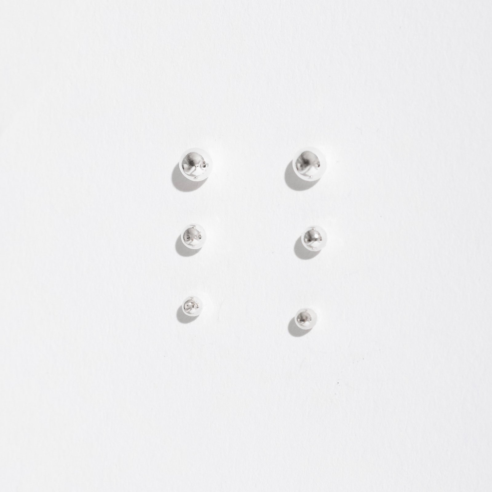 Trio bolas 2.5, 3 e 4mm