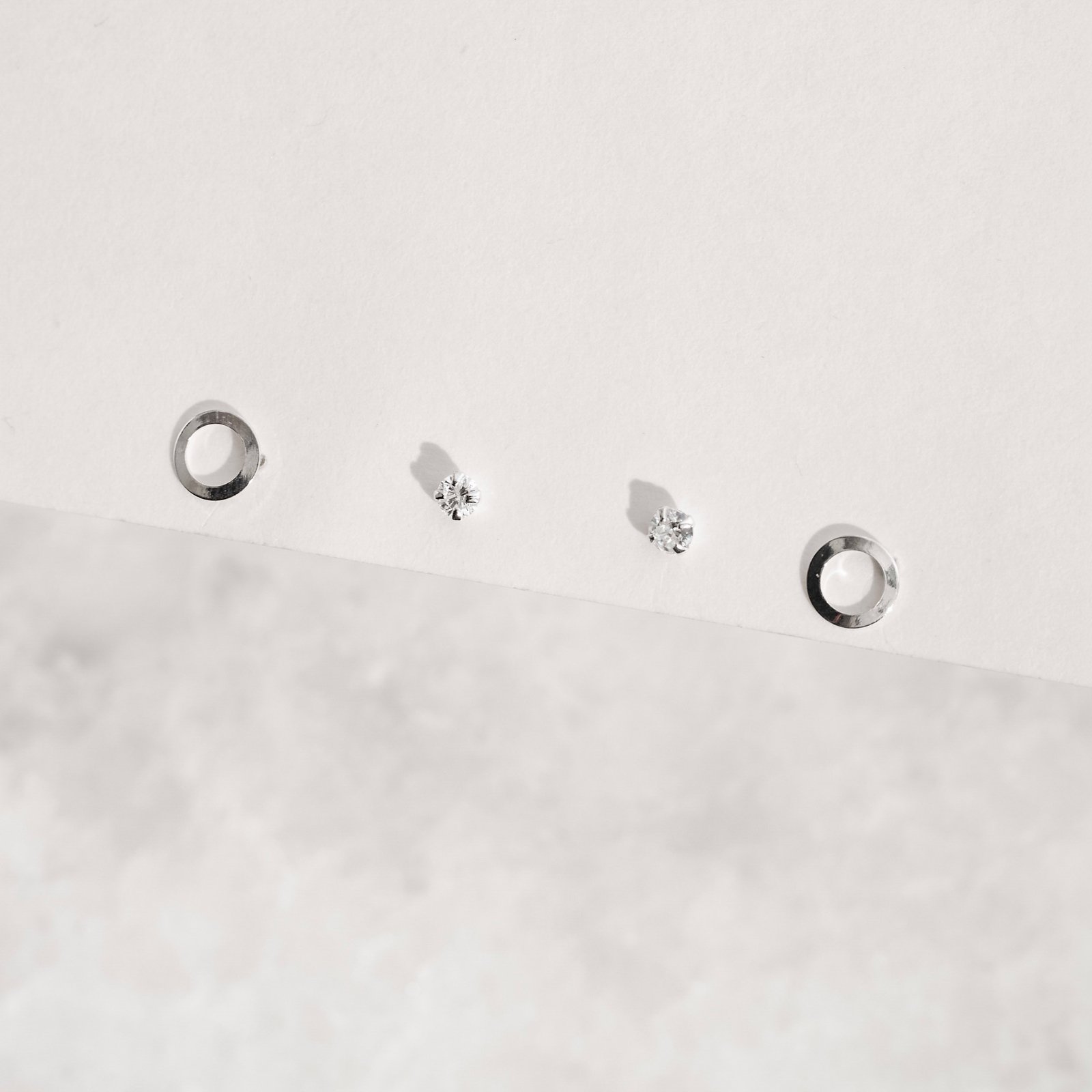 Dupla zircônia 3mm e círculo vazado 6mm