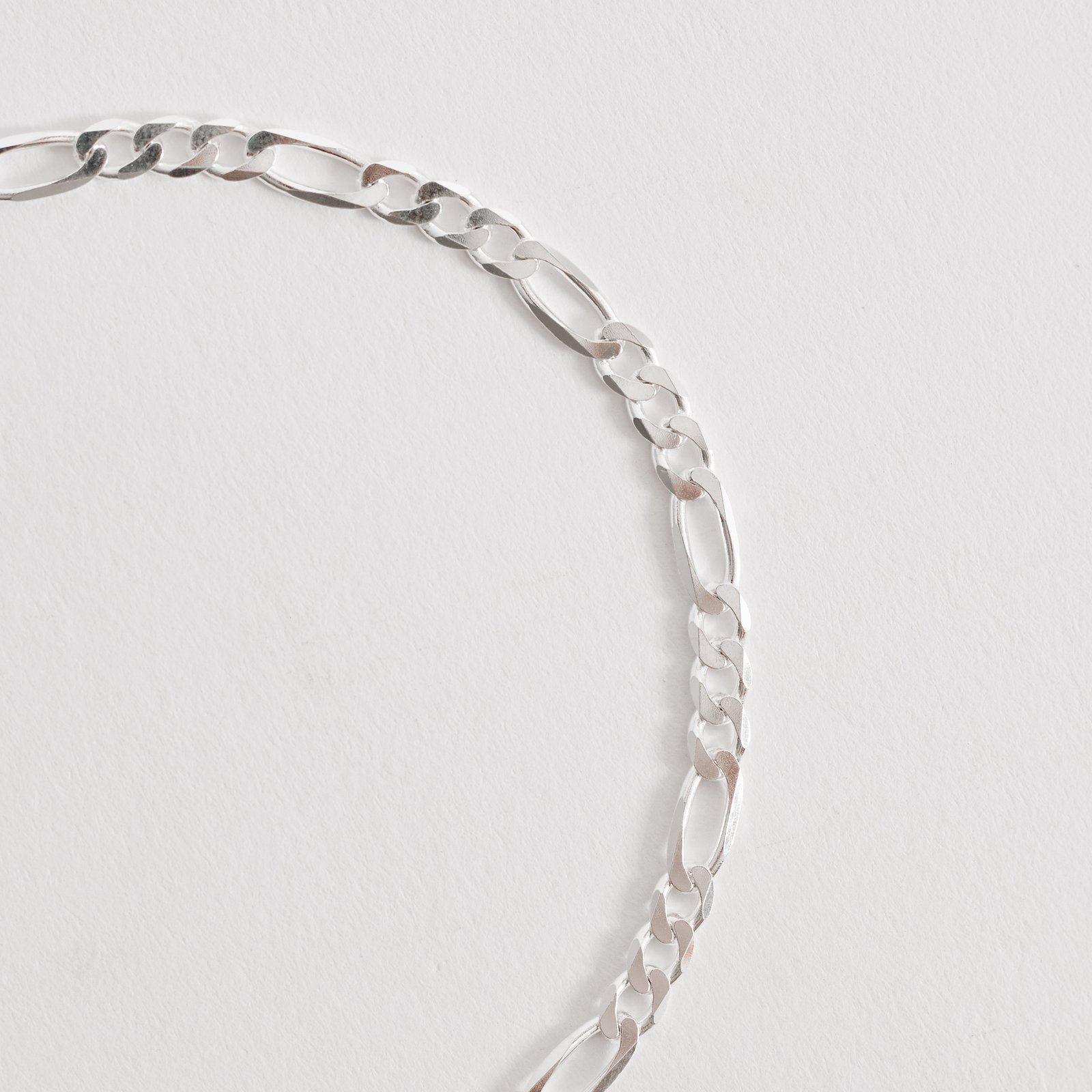 Pulseira corrente 3x1 flat 3.8 21cm