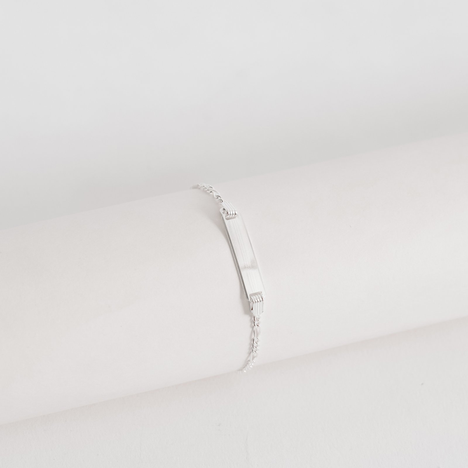 Pulseira infantil 3x1 com placa 14cm