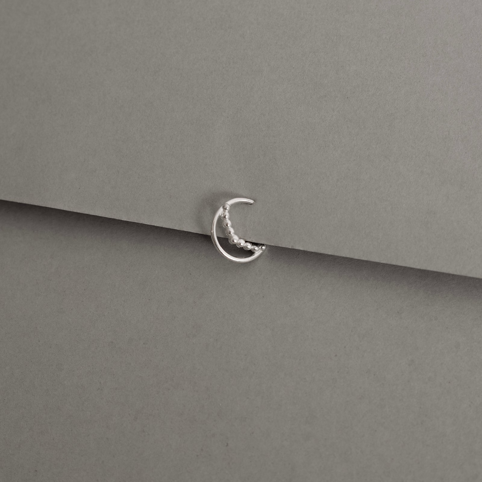 Piercing argola detalhe fio bolinhas 11mm