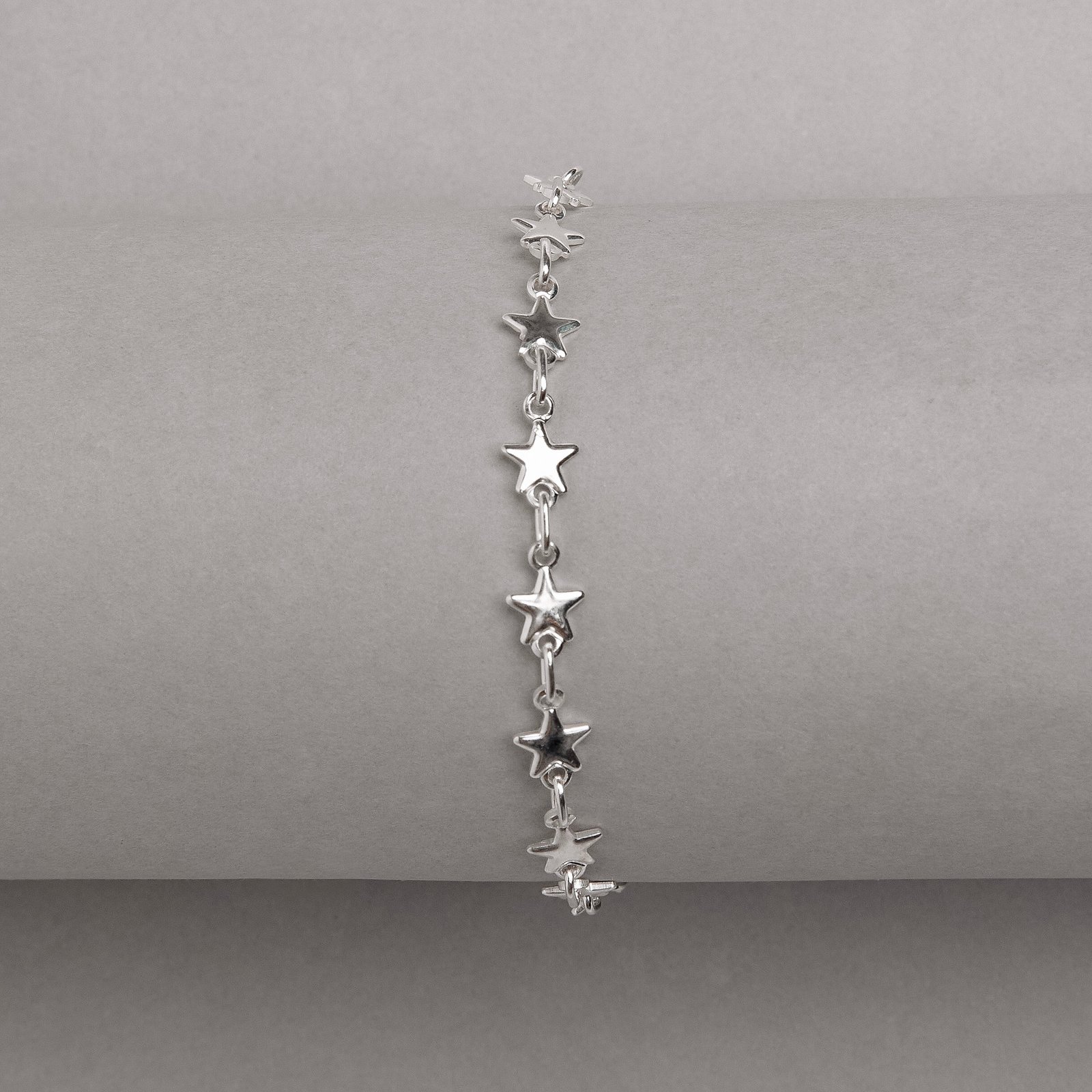 Pulseira entremeios estrela 6mm