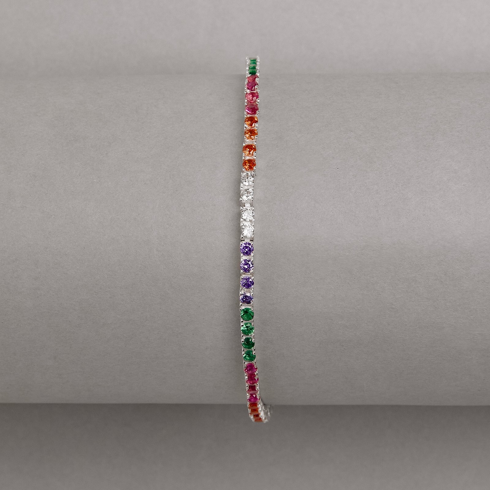 Pulseira Riviera colorida 2.2 16cm com alongadora