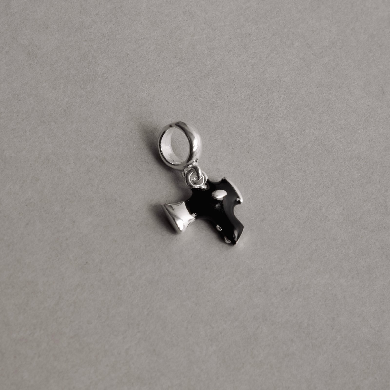 Berloque pingente secador resina 10mm