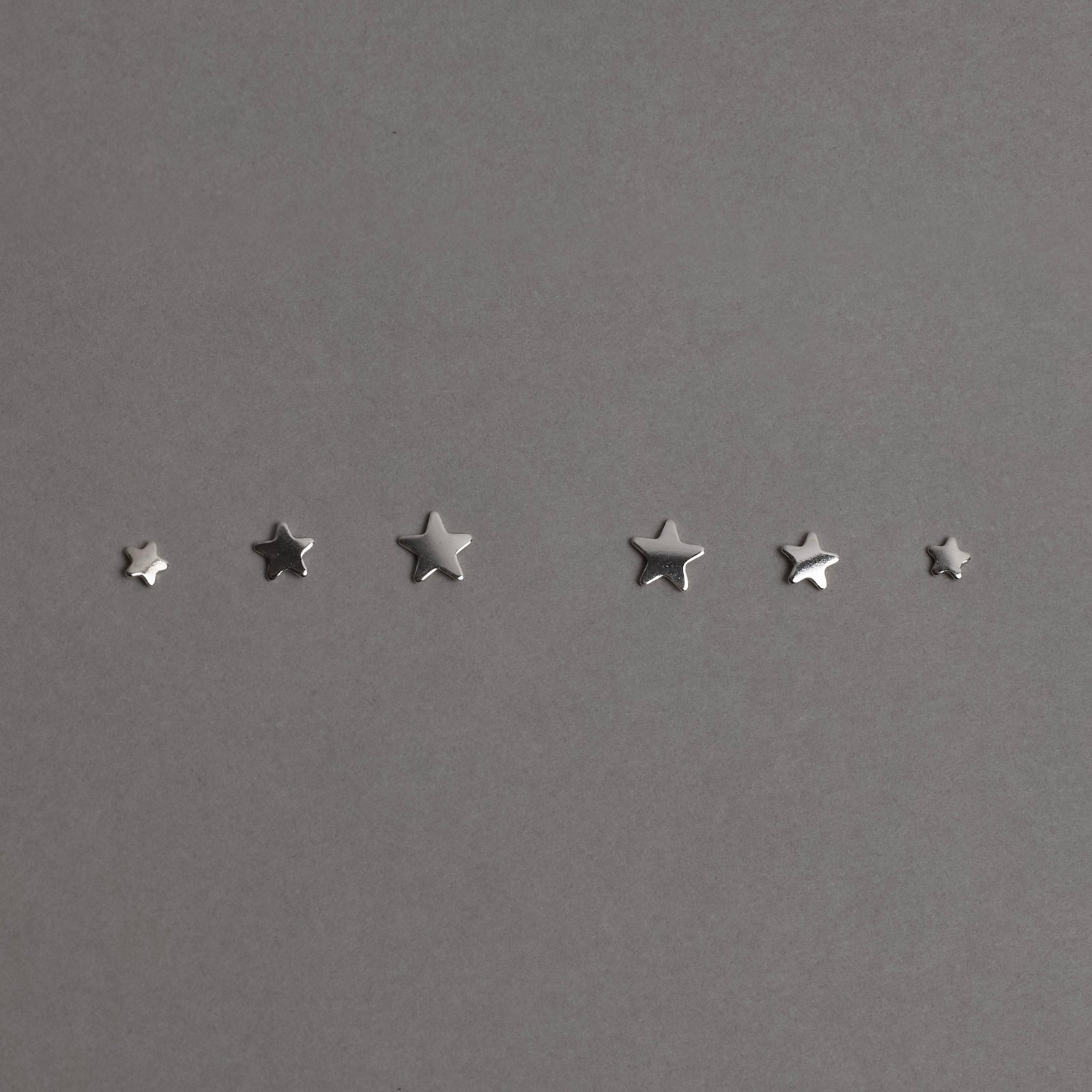 Trio estrelas 3, 4 e 5mm