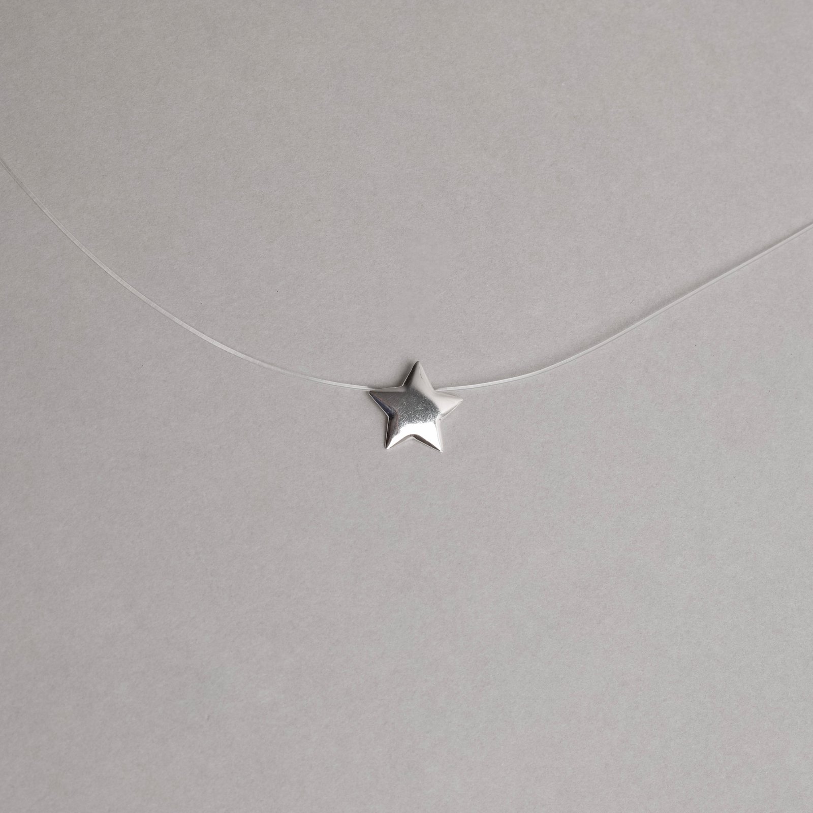 Colar nylon estrela 11mm 40cm