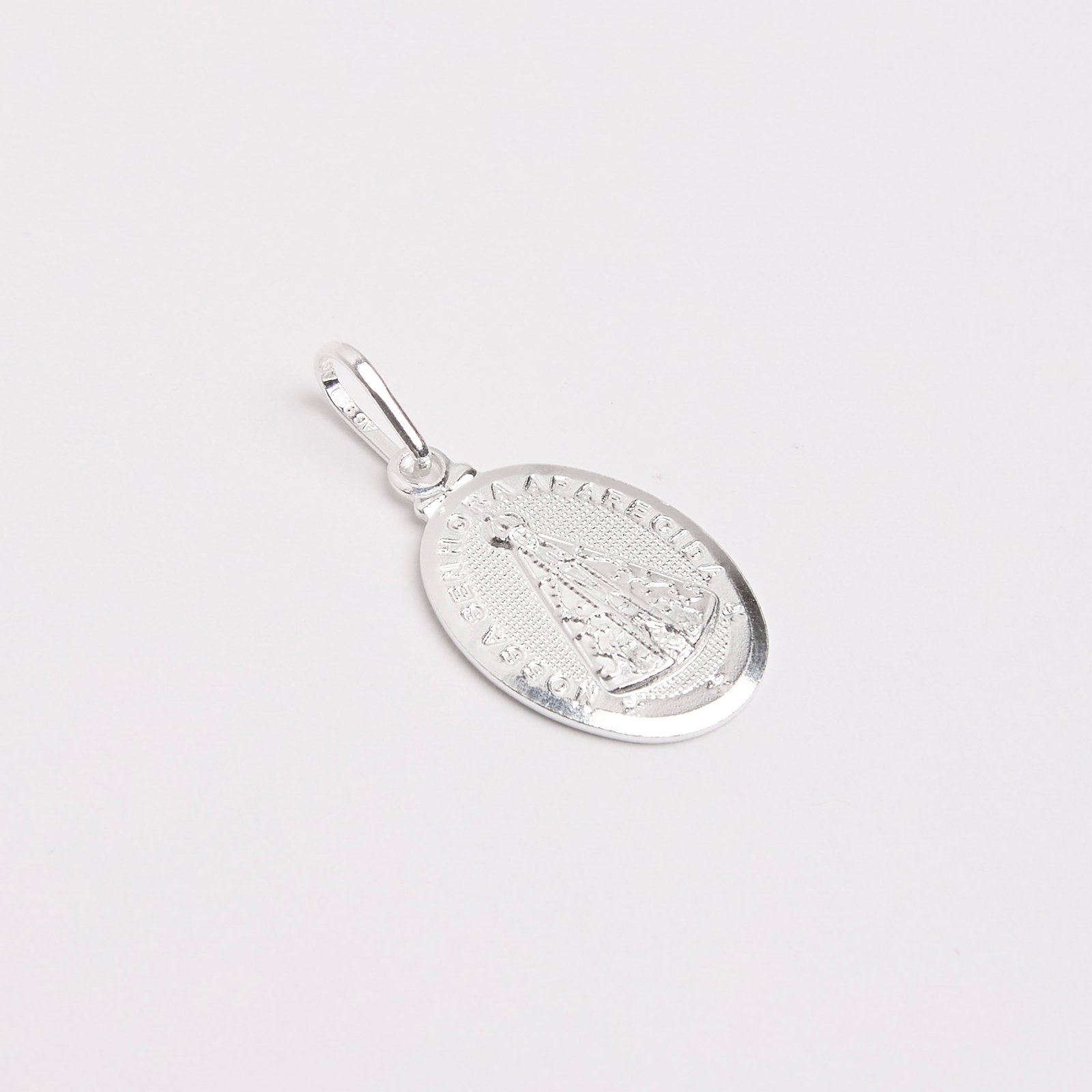 Pingente medalha Nsa. Sra. Aparecida 20mm
