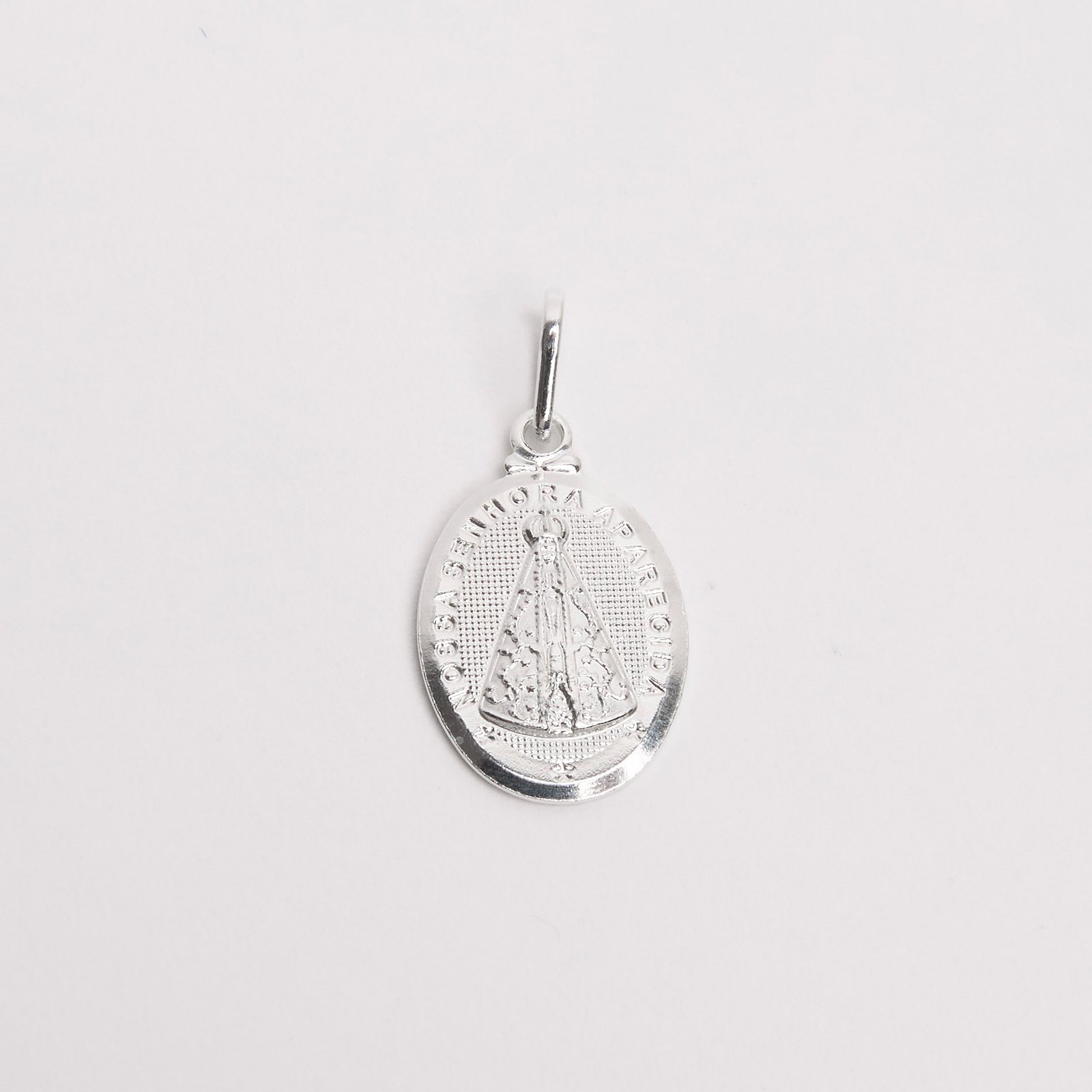Pingente medalha Nsa. Sra. Aparecida 20mm