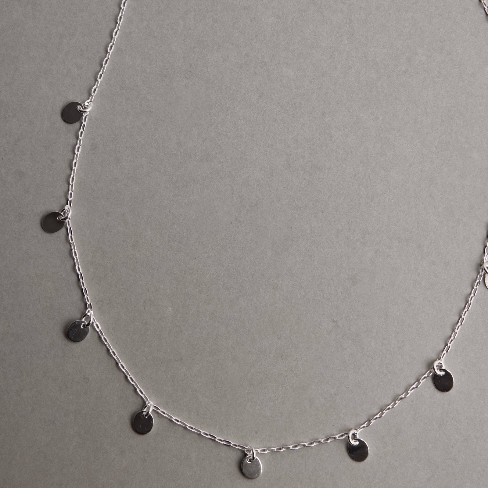 Choker pingentes medalha oval 5mm 32+8cm