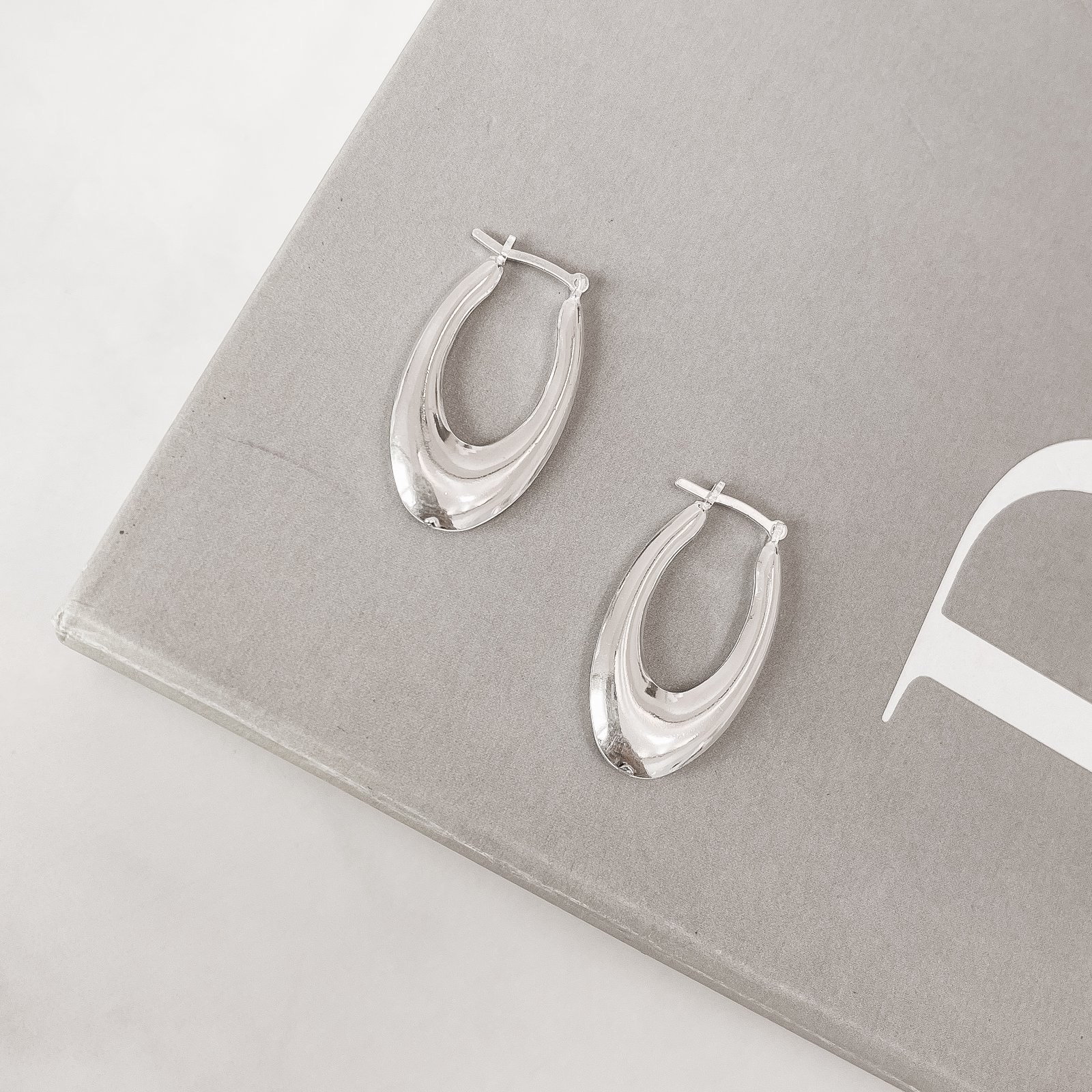Argola oval 30mm trava