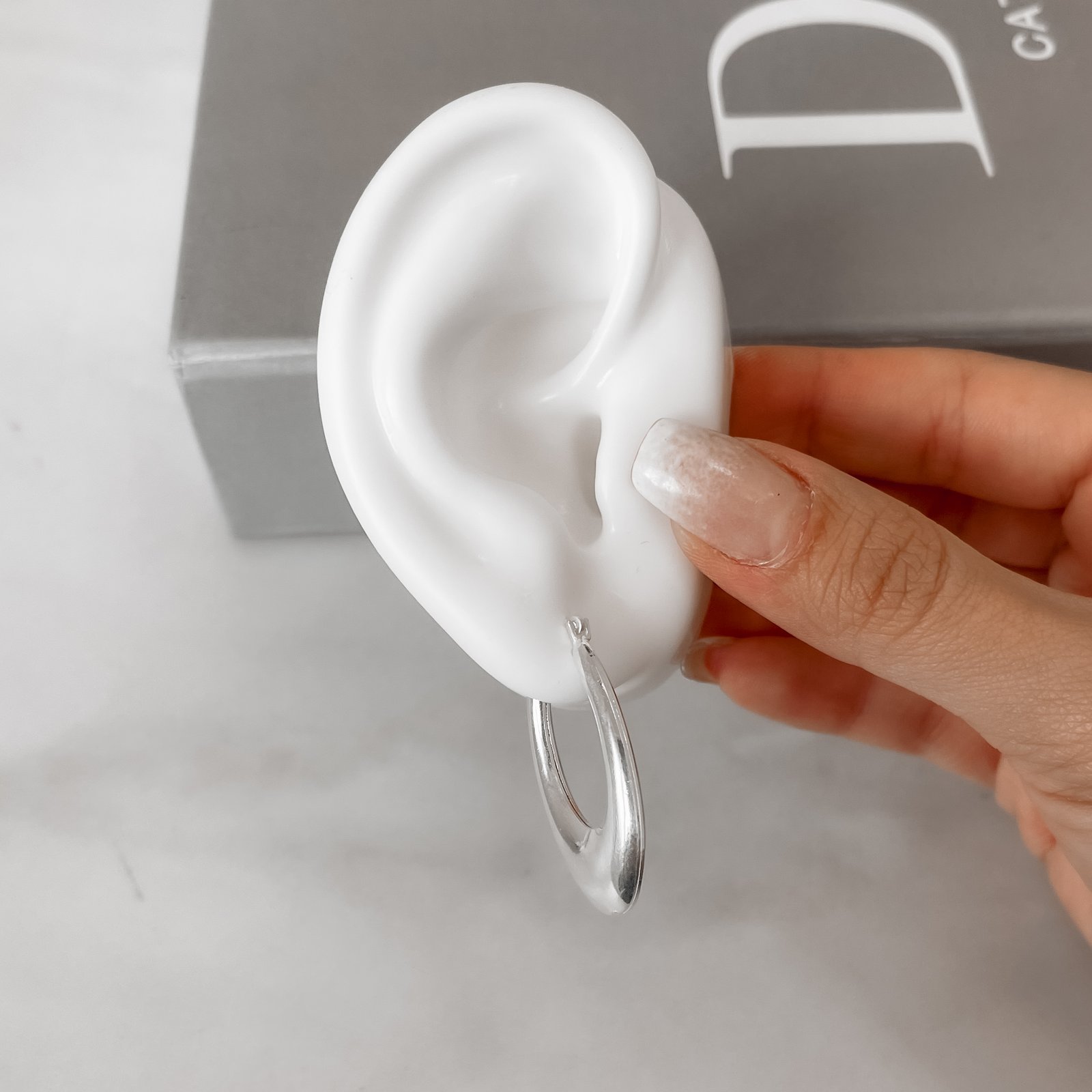 Argola oval 30mm trava