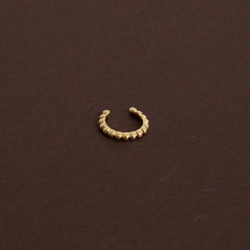Piercing fake argola fio bolinhas