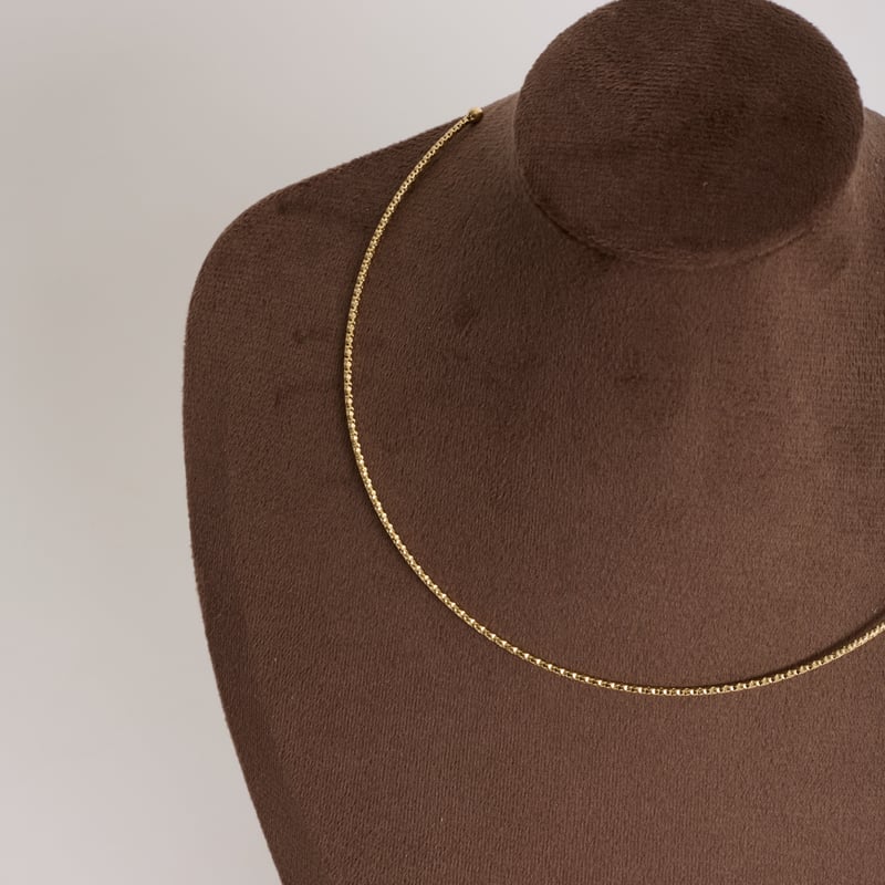 Choker aro fio facetado