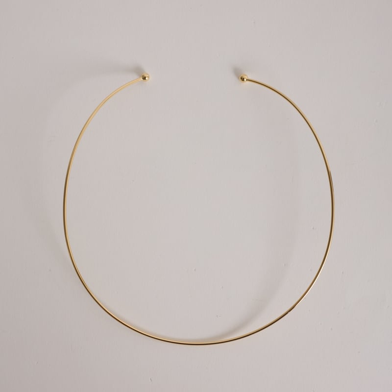 Choker aro com bolas