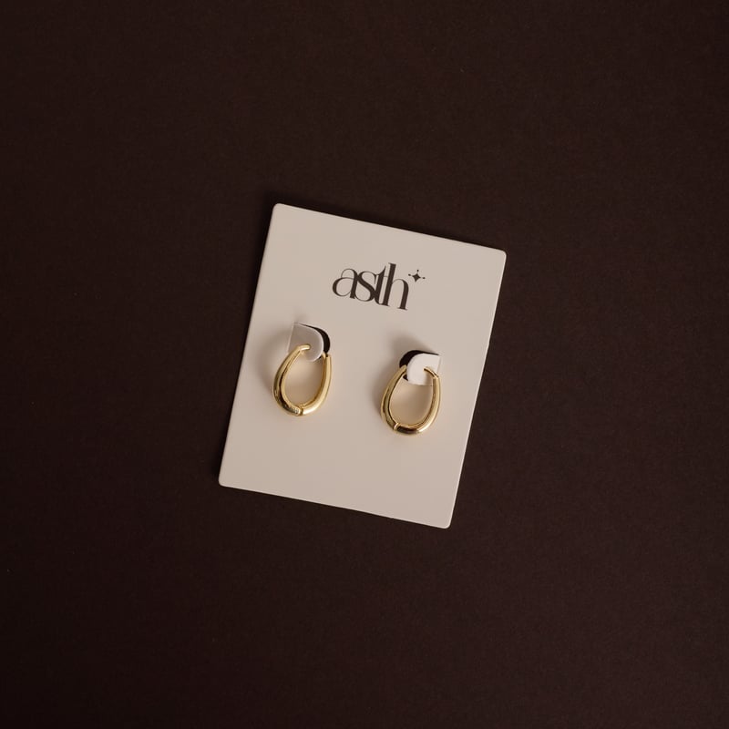 Argola click oval 15mm