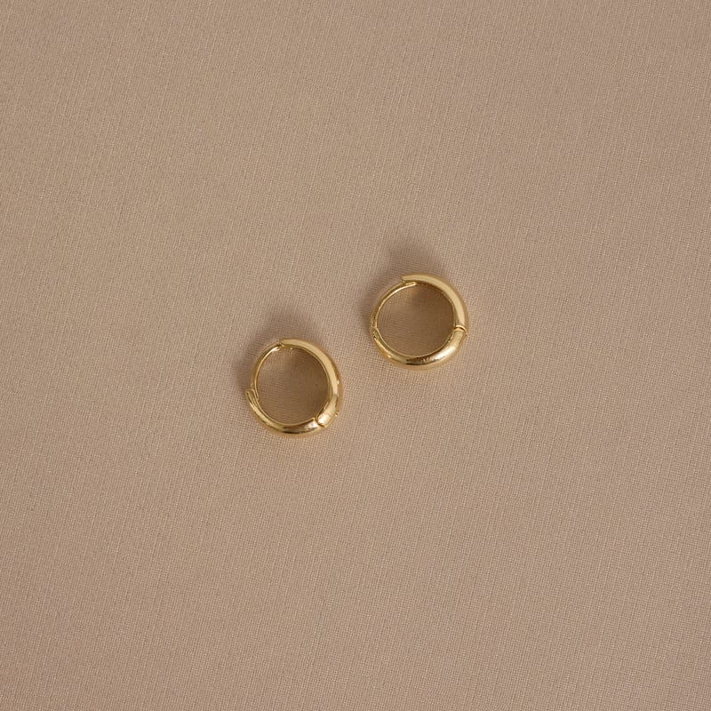 Argola click 12mm fio meia cana