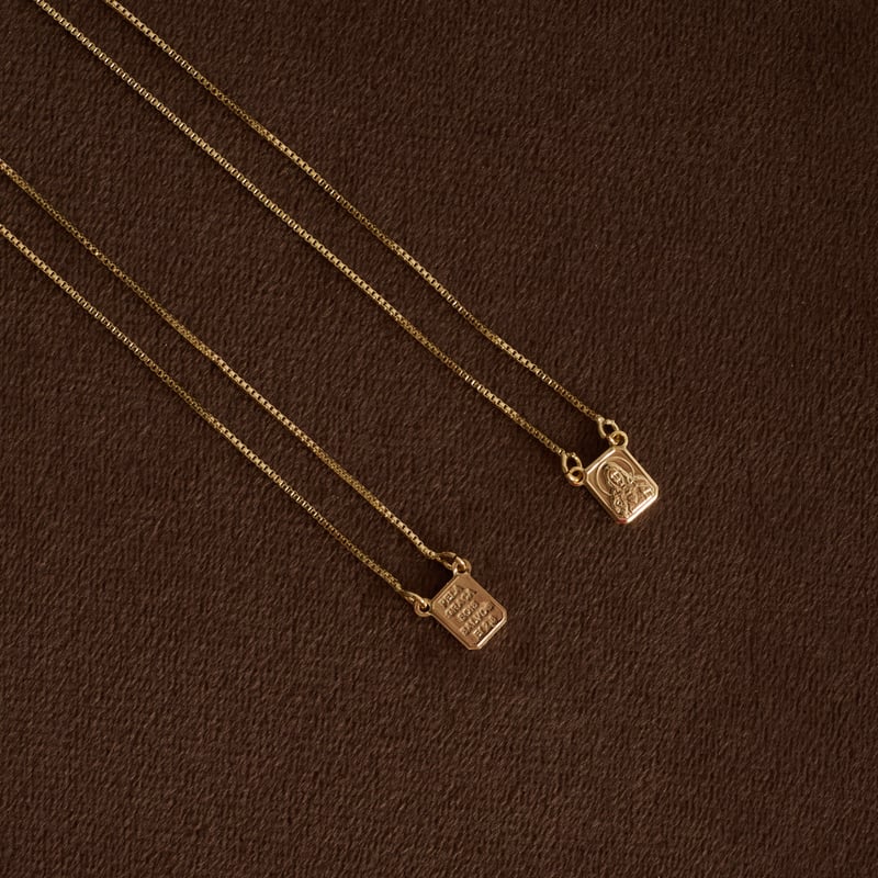 Escapulário mini medalhas tradicional verso Salmos 0.8 60cm