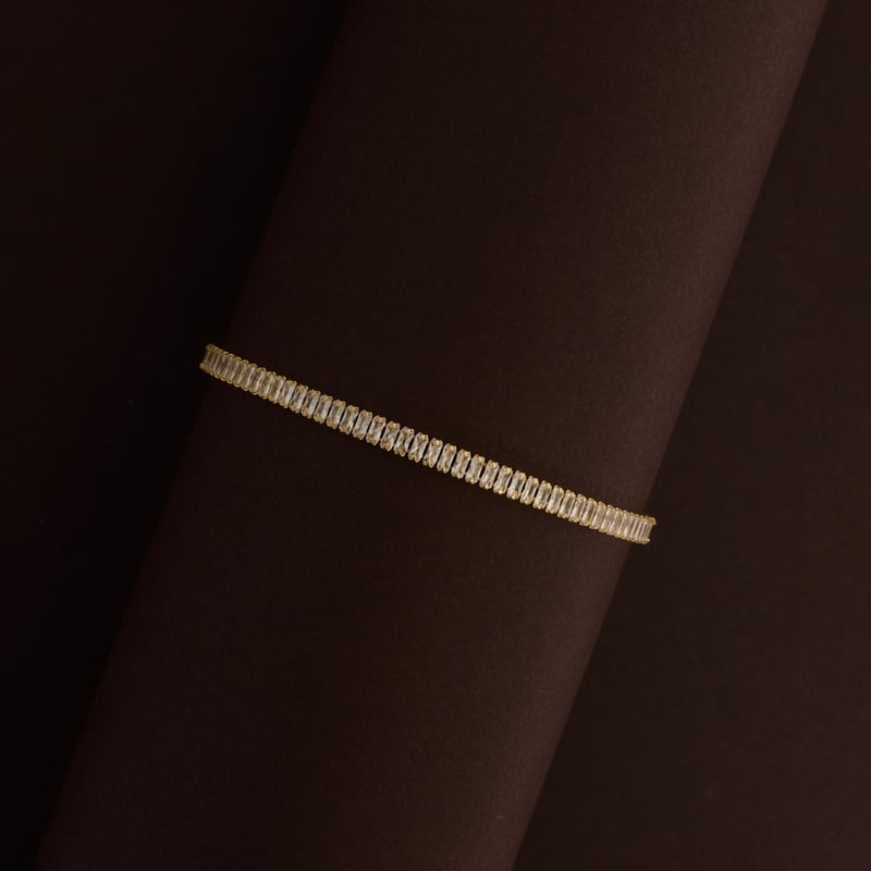 Pulseira Riviera 3x1,5mm 18,5cm com alongadora