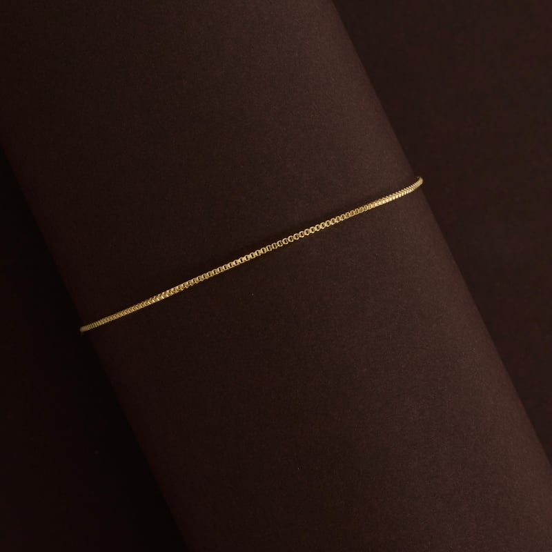 Pulseira corrente veneziana 0.8 18,5cm com alongadora